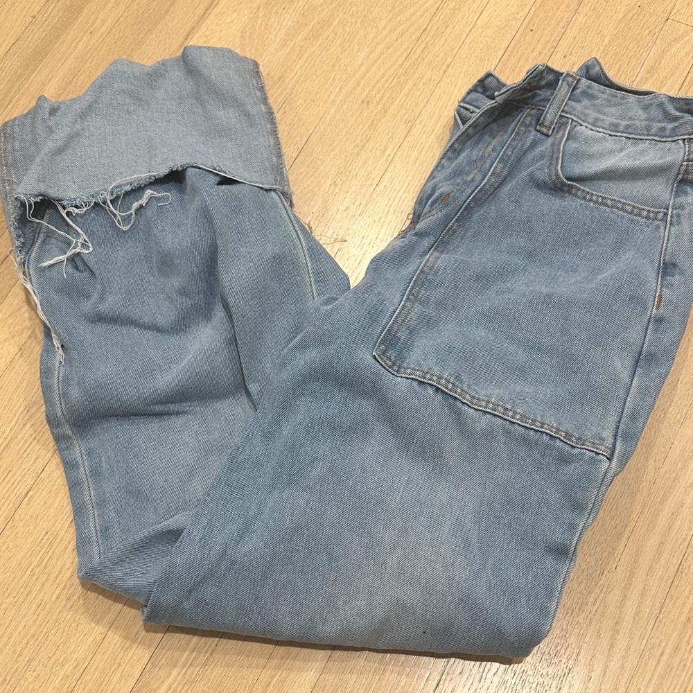 Le Lis Light Blue Women's Boot Cut Jeans